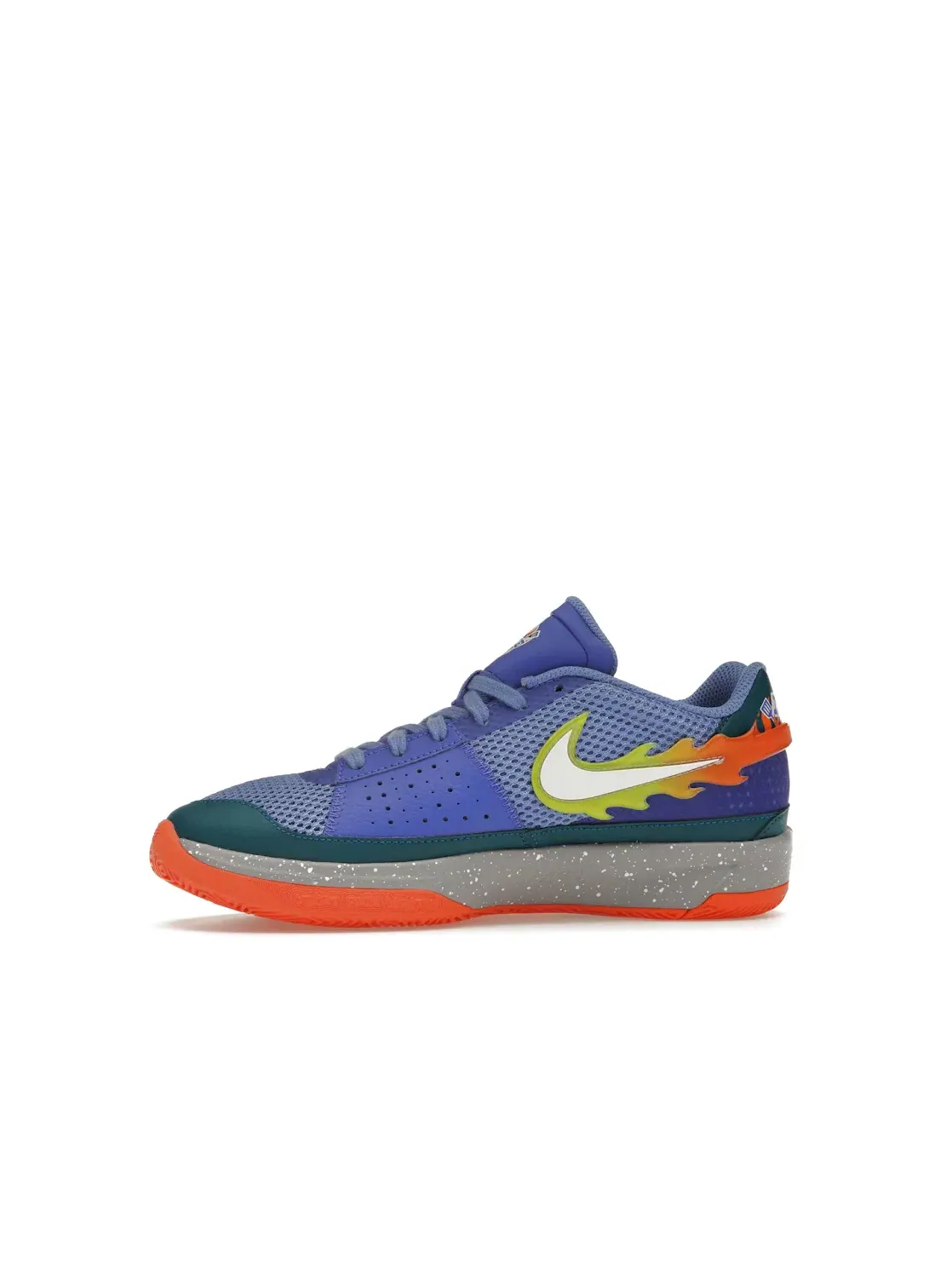 Детские кроссовки для баскетбола Nike Ja 1 — изображение 3 из 4, синий/белый//оранжевый