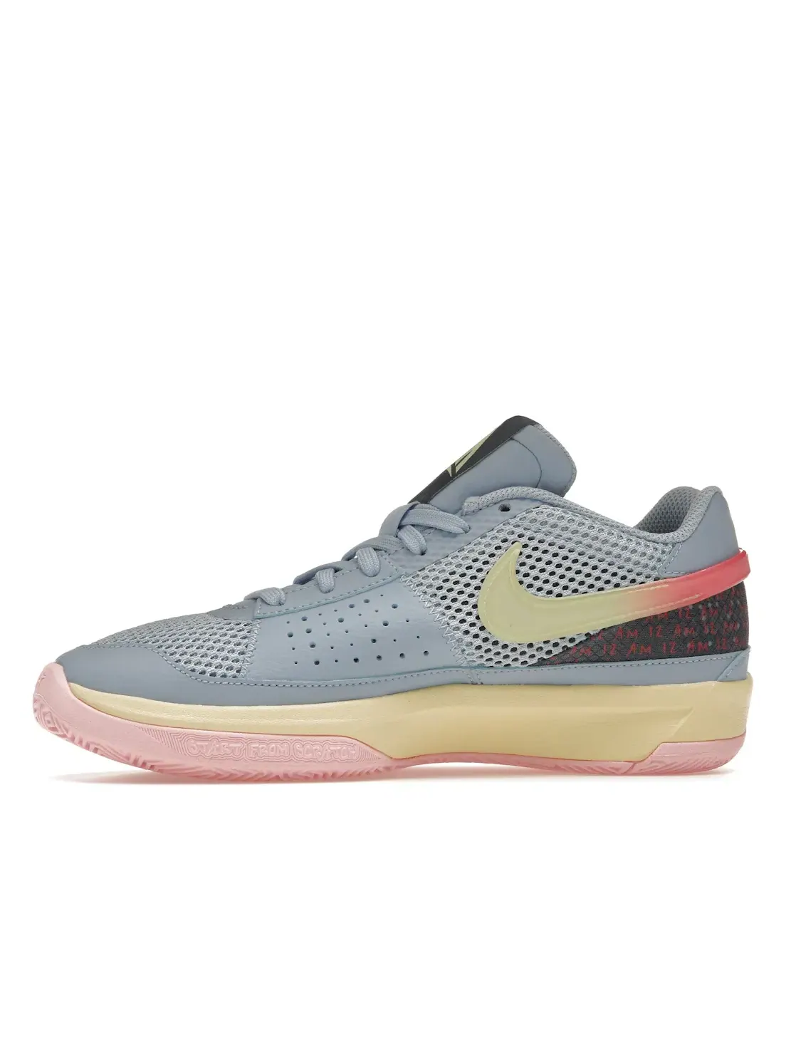 Детские кроссовки для активного отдыха Nike Ja 1 Day One Nike, Cobalt Bliss/Citron Tint/Hot Punch — изображение 3 из 4
