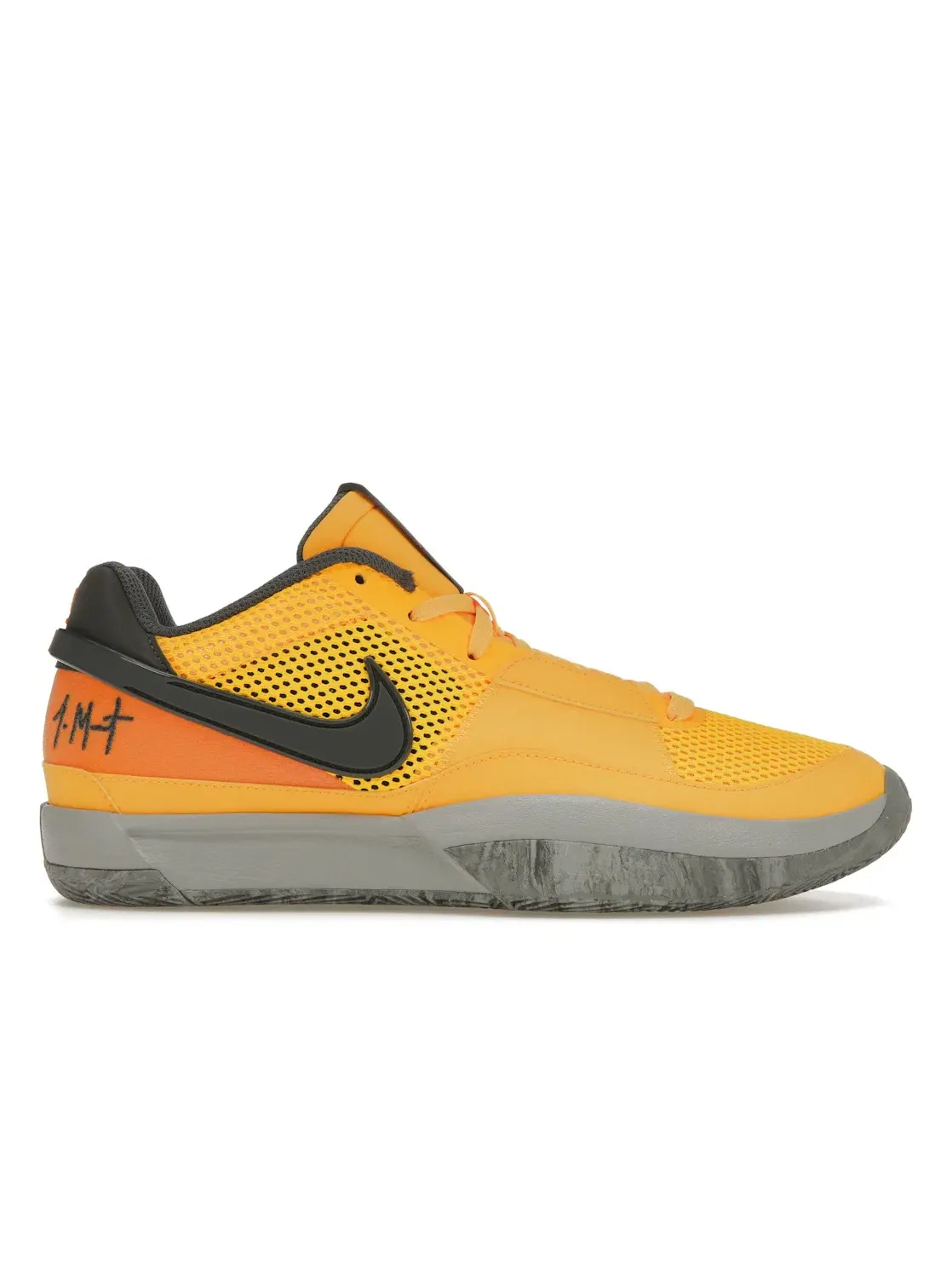 Мужские баскетбольные кроссовки с принтом Nike Ja 1 PE Nike — изображение 1 из 4, оранжевый/серый-черный