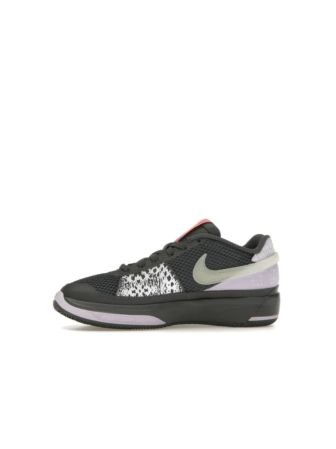 Детские кроссовки для баскетбола Nike Ja 1 — изображение 3 из 4, серый///светлый синий