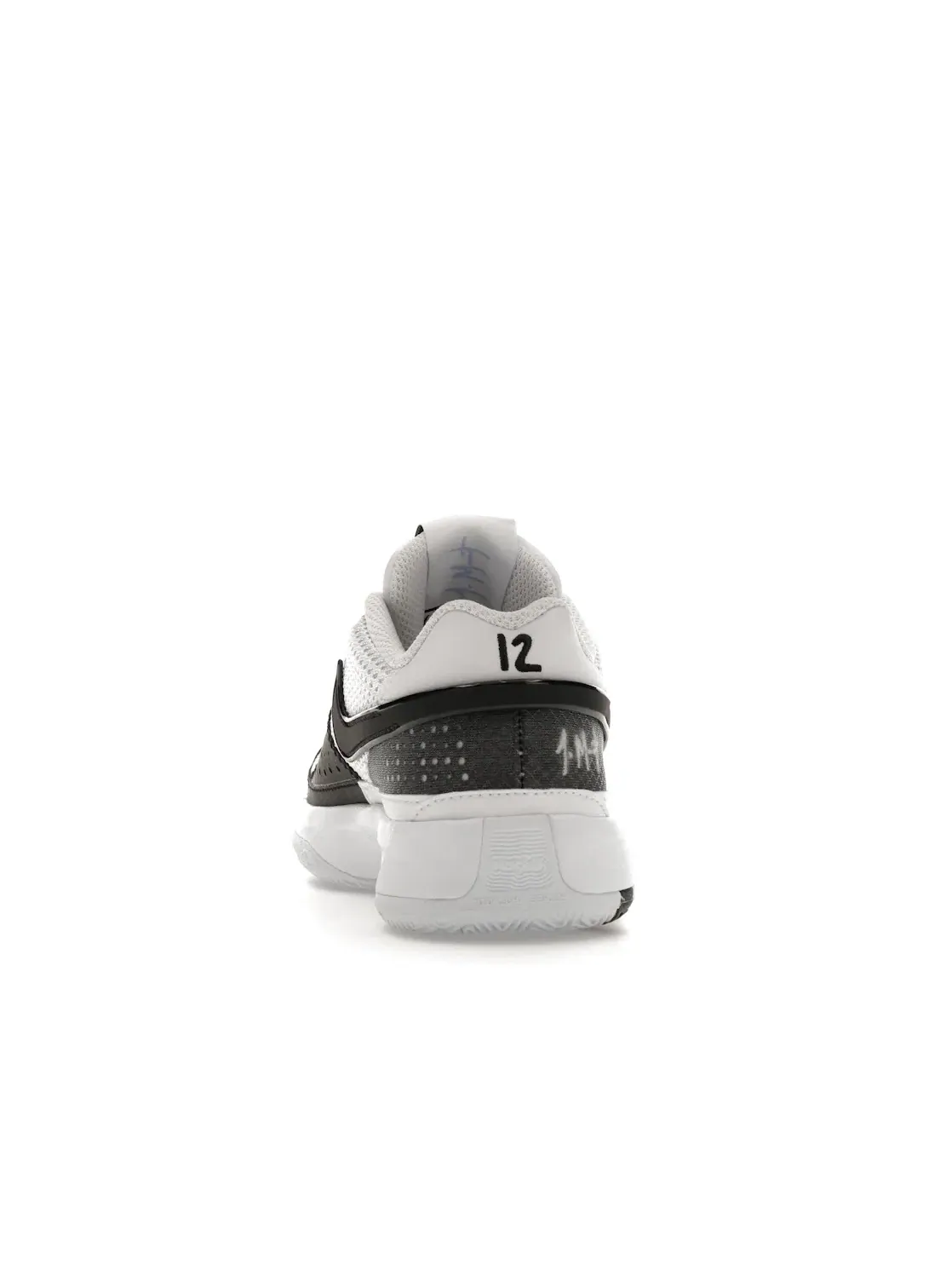 Детские кроссовки для мальчиков с принтом Nike Ja 1 — изображение 4 из 4, белый/белый/черный