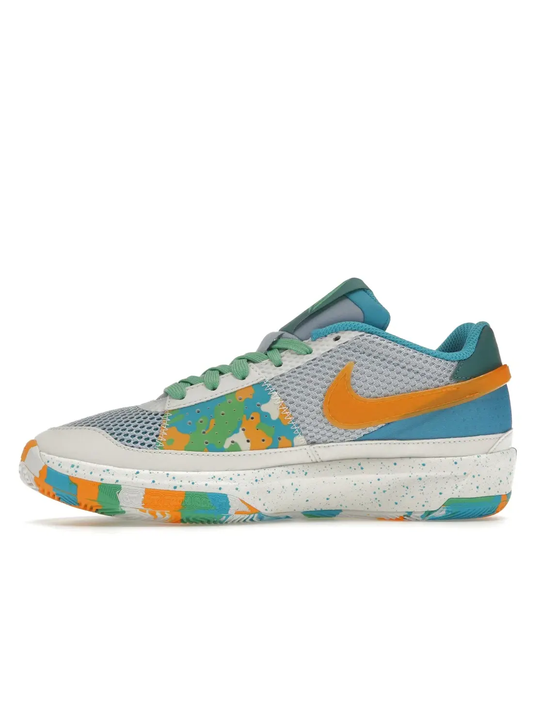 Детские кроссовки для баскетбола Nike Ja 1 Water Battle (GS) — изображение 3 из 4, белый