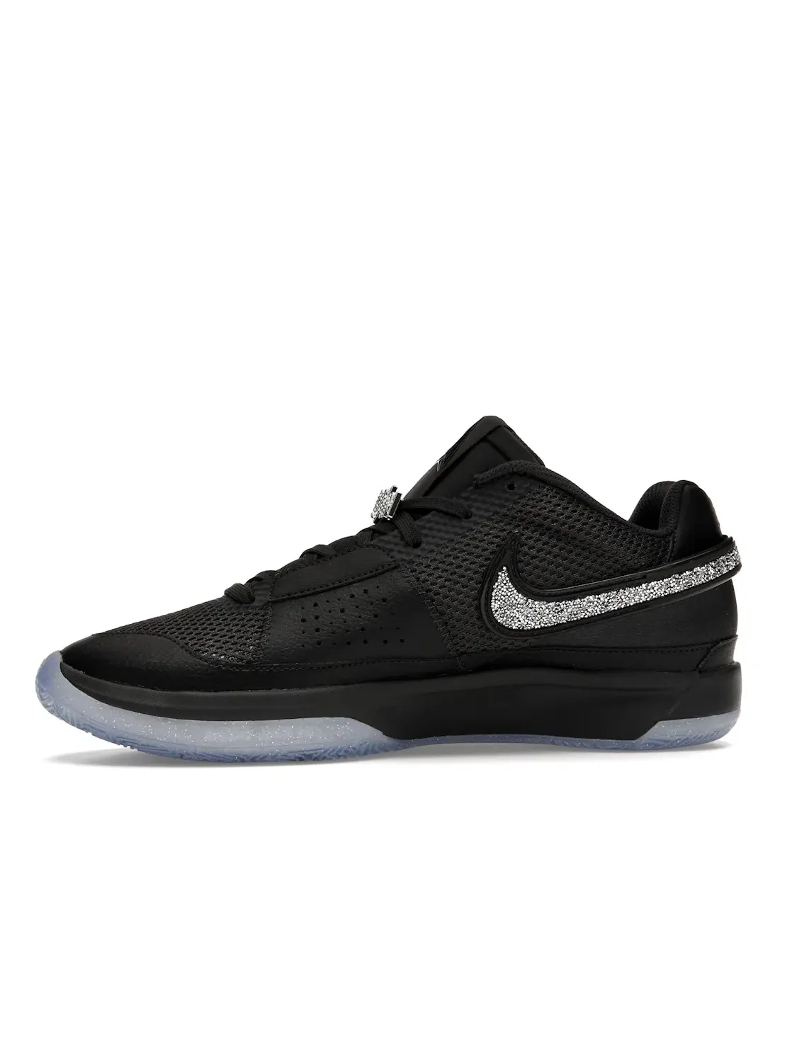 Мужские кроссовки для баскетбола Nike Ja 1 Swarovski Midnight — изображение 3 из 4, металлик серебристый