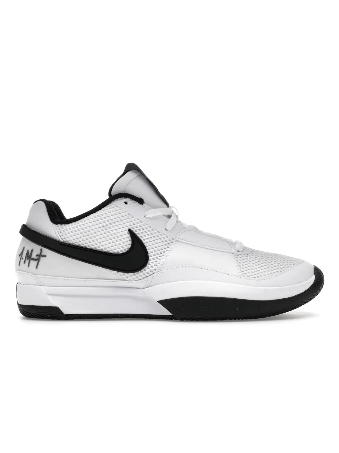 Мужские кроссовки для баскетбола Nike Ja 1 TB — изображение 1 из 4, белый/белый/черный