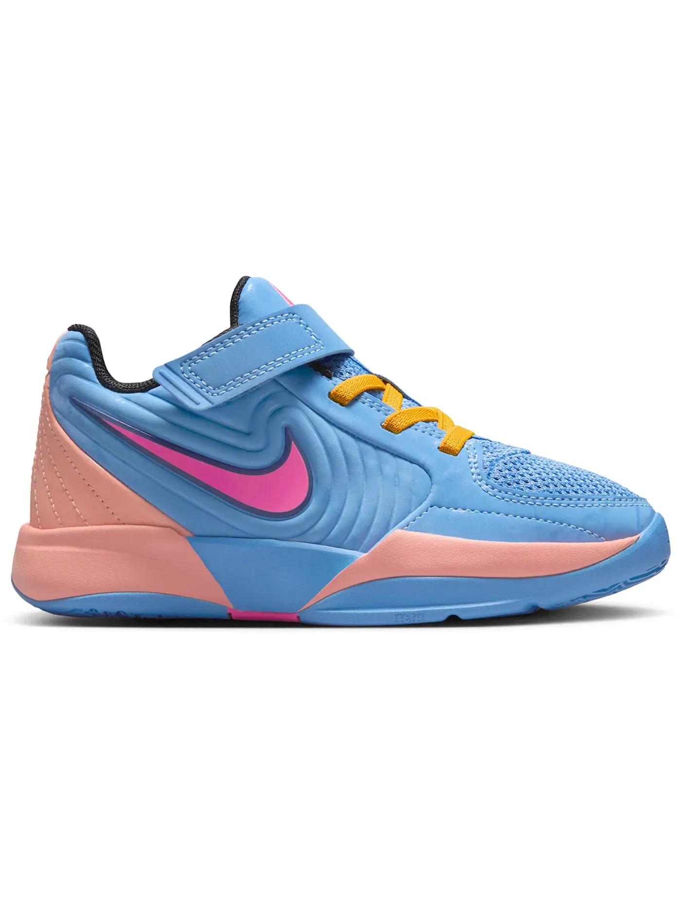 Детские кроссовки для мальчиков с длинным шнурком Nike Ja 2 — изображение 1 из 1, синий розовый синий