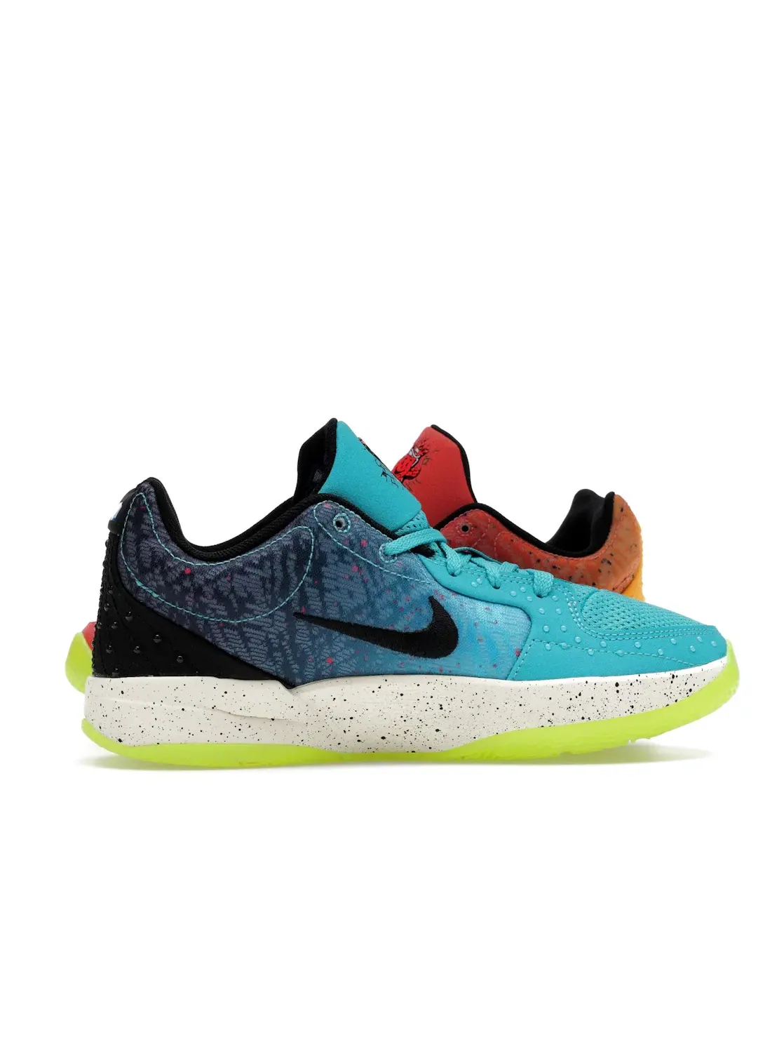 Детские баскетбольные кроссовки с принтом Nike Ja 2 Nike — изображение 3 из 4, оранжевый/черный