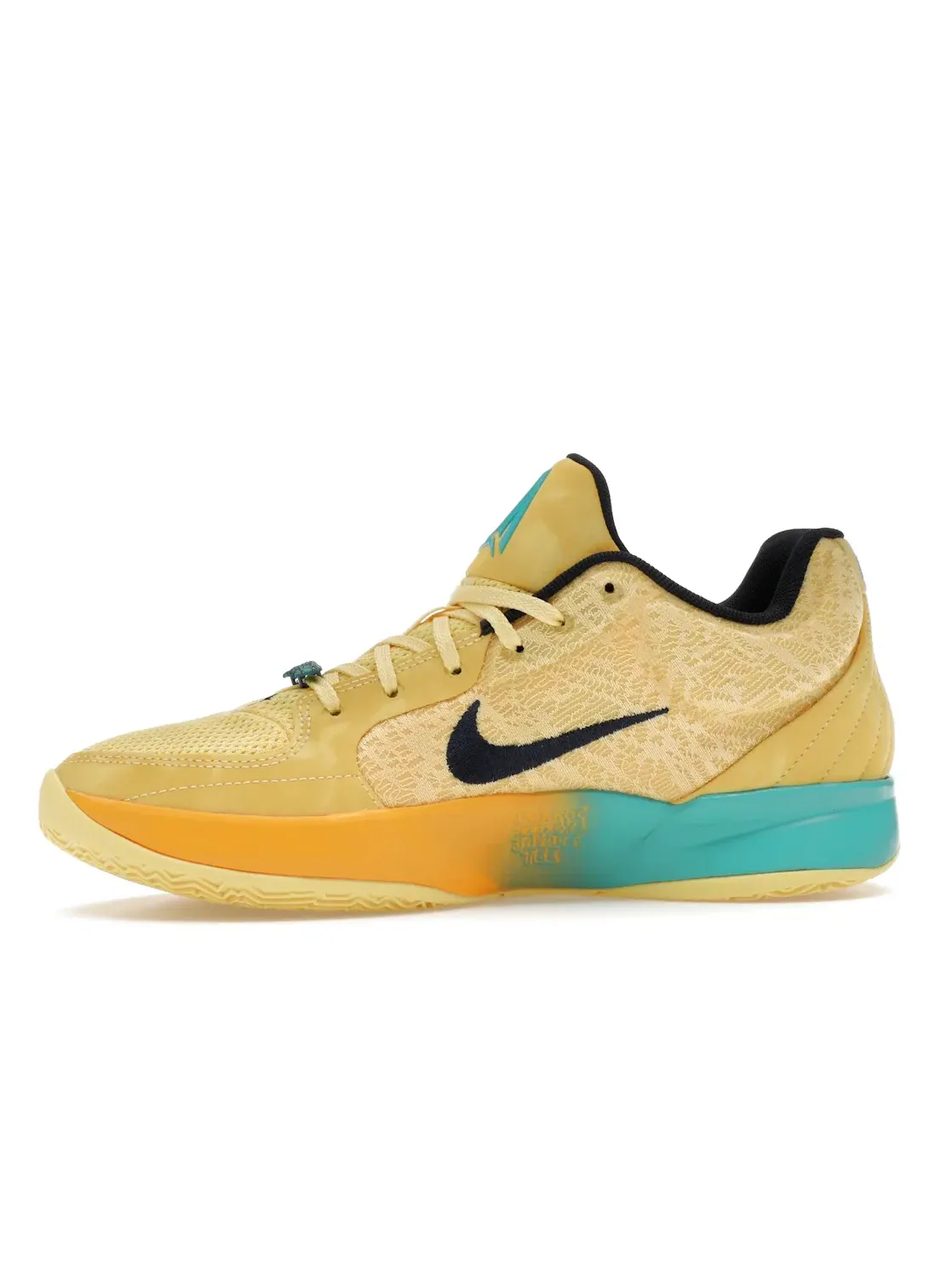 Мужские кроссовки для баскетбола Nike Ja 2 — изображение 3 из 4, желтый/черный