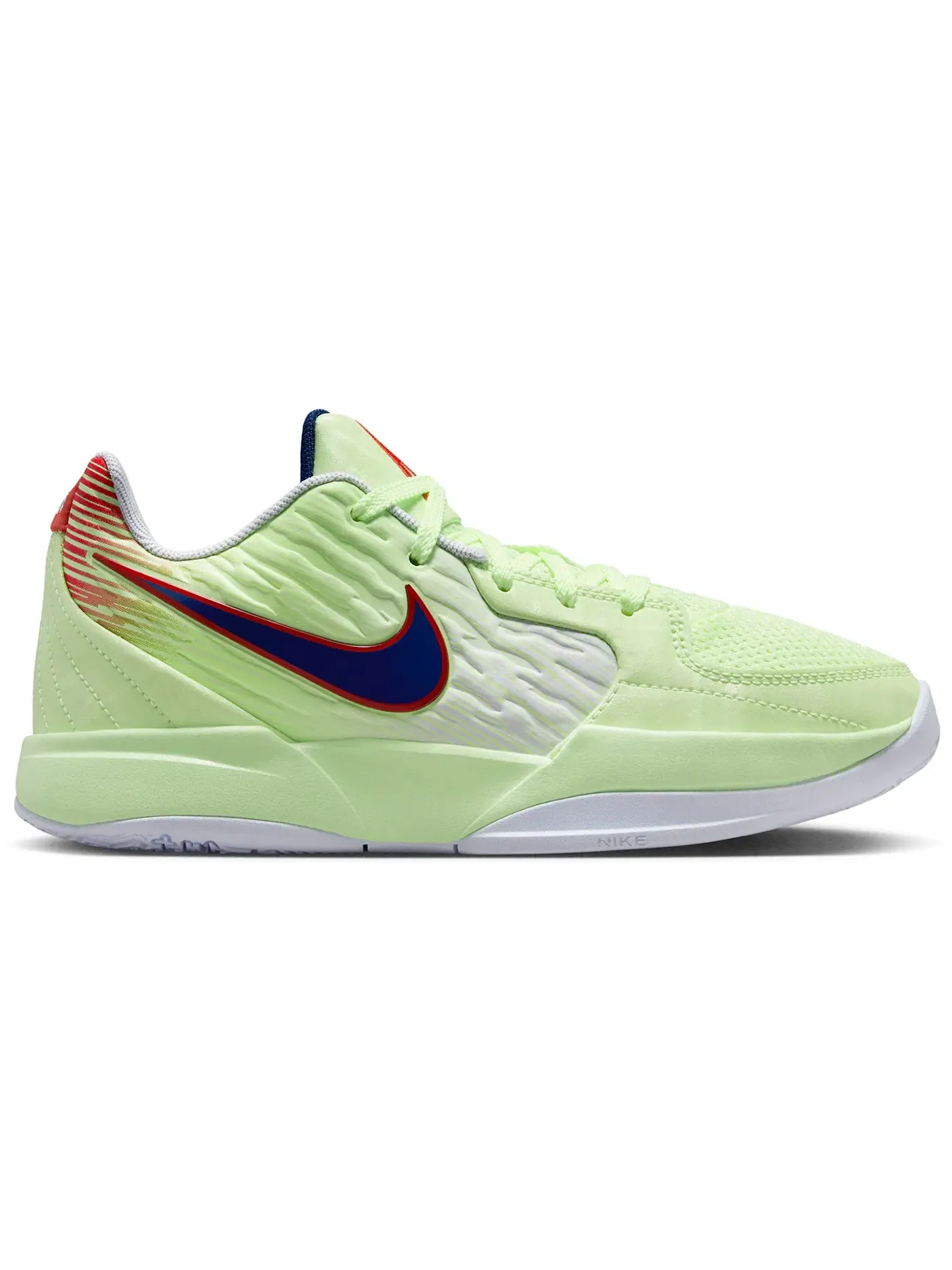Детские кроссовки для мальчиков с шнуровкой Nike Ja 2 Nike — изображение 1 из 1, серый/красный/синий