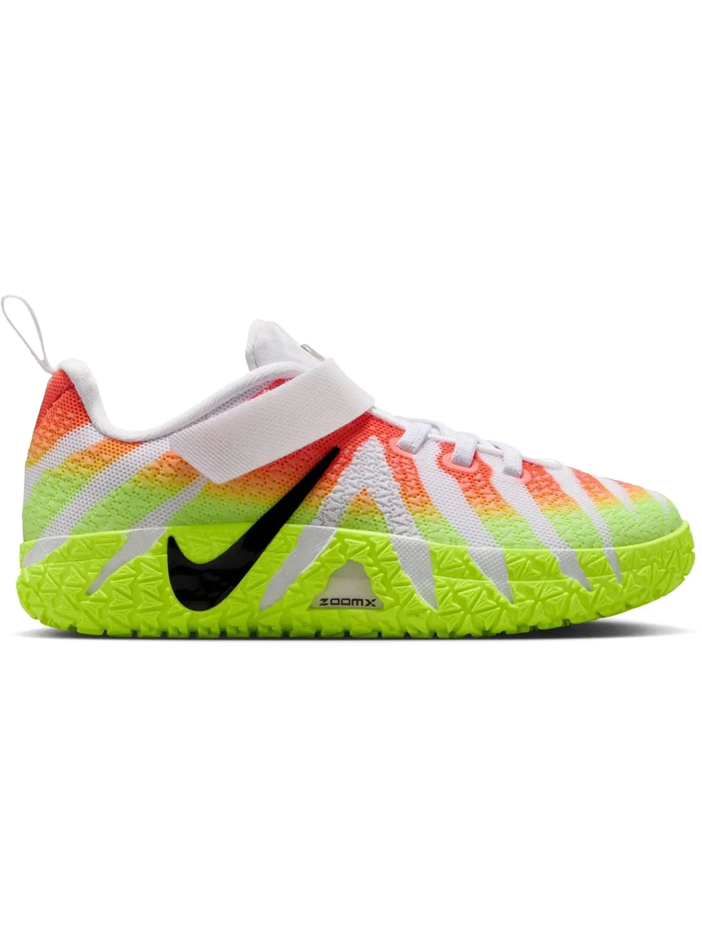 Детские кроссовки для мальчиков с праздничным дизайном Nike Ja 3 Christmas PS Nike — изображение 1 из 1, белый яркий черный