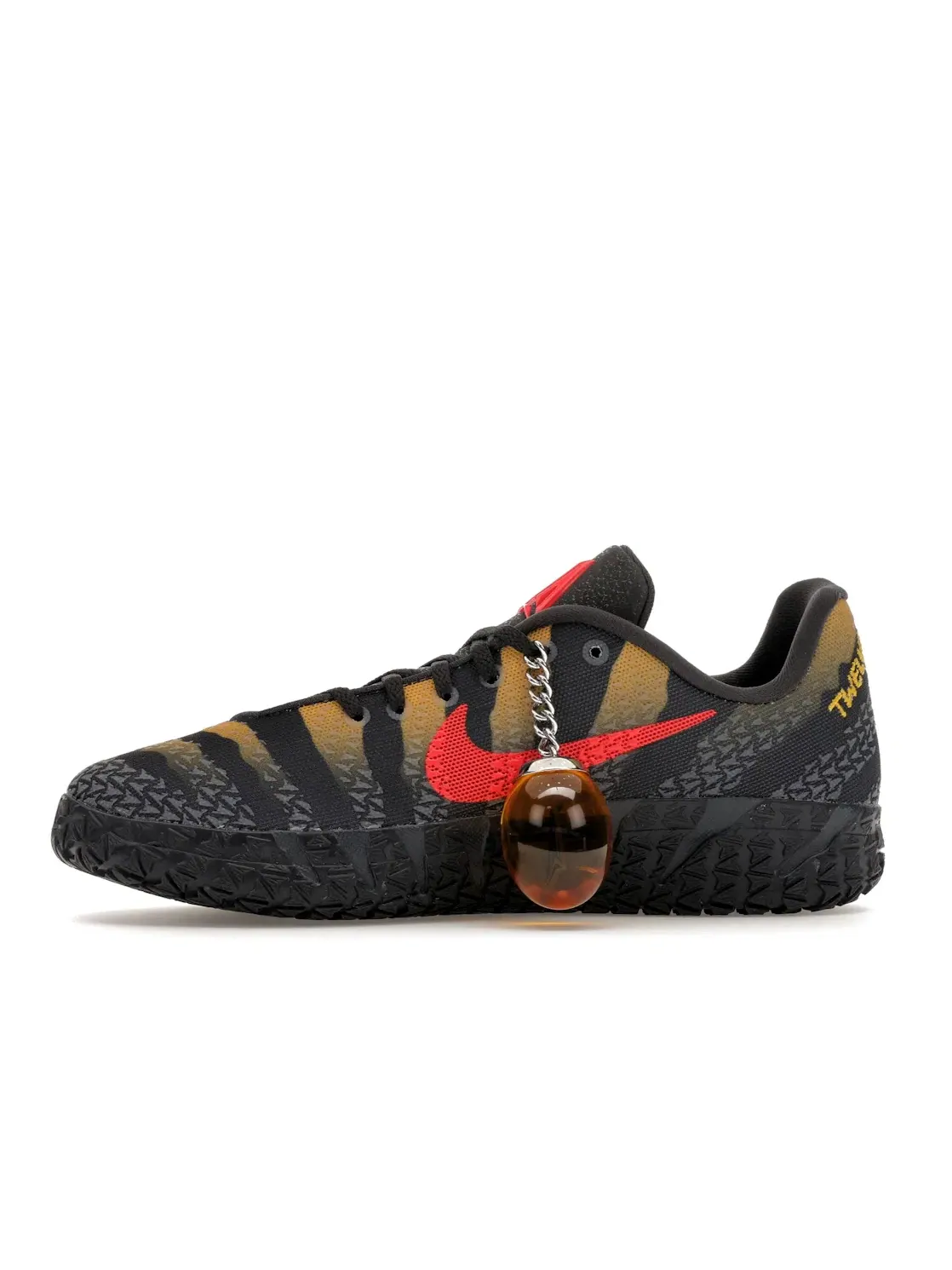 Детские кроссовки для баскетбола с принтом Nike Ja 3 Nike — изображение 3 из 4, яркий/желтый