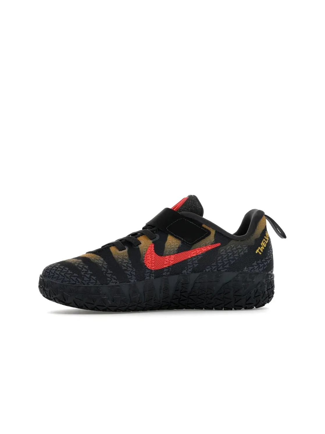 Детские кроссовки для мальчиков с принтом Nike Ja 3 Nike — изображение 3 из 4, яркий/желтый