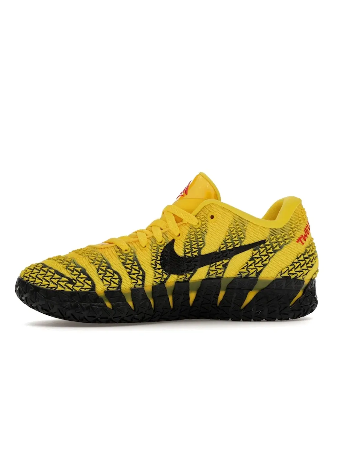 Мужские кроссовки для баскетбола Nike Ja 3 — изображение 3 из 4, желтый/красный/черный