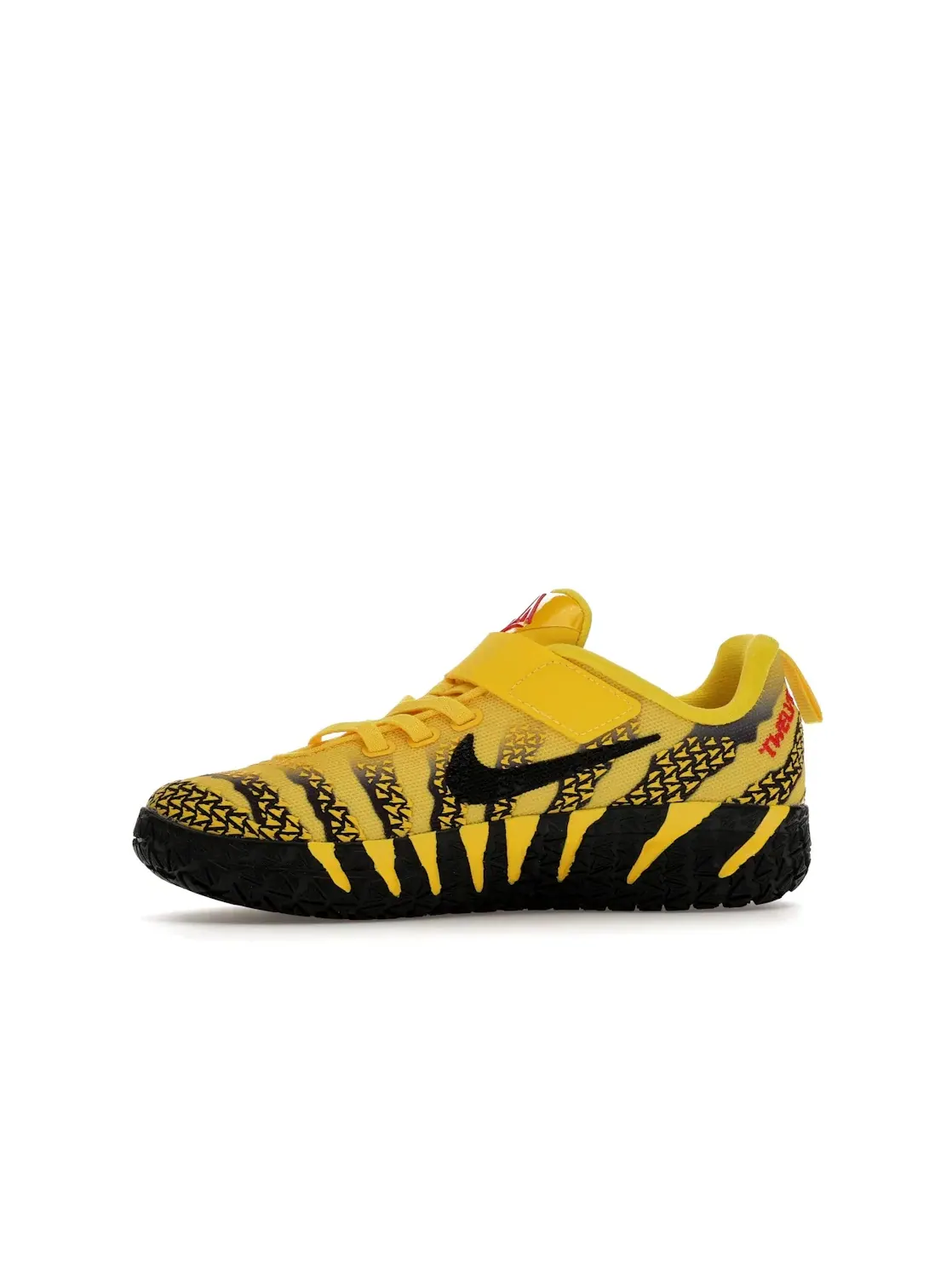 Детские кроссовки для мальчиков Nike Ja 3 — изображение 3 из 4, желтый/красный/черный