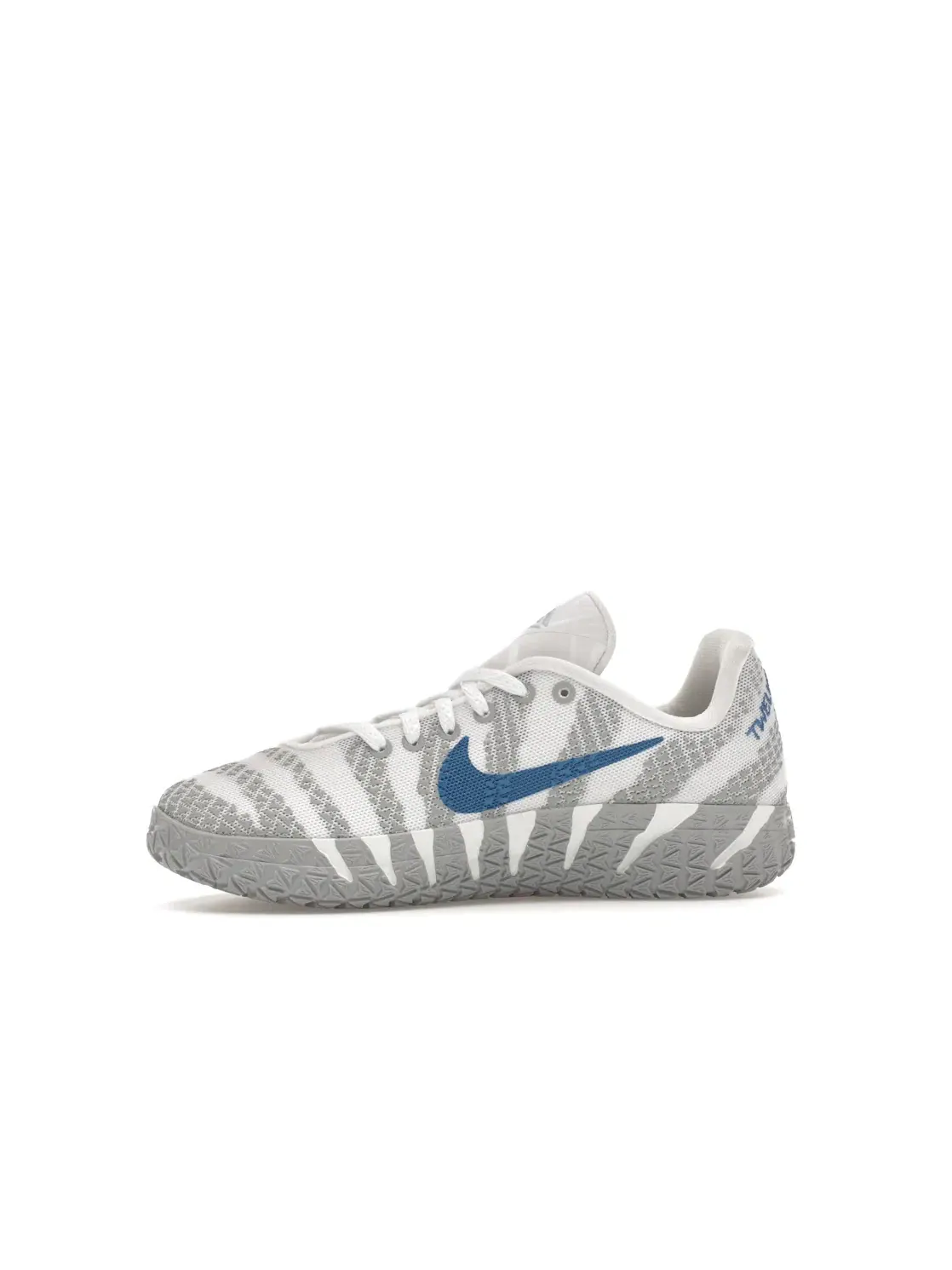 Детские кроссовки для активного спорта Nike Ja 3 Light Show GS Nike — изображение 3 из 4, белый//розовый/синий