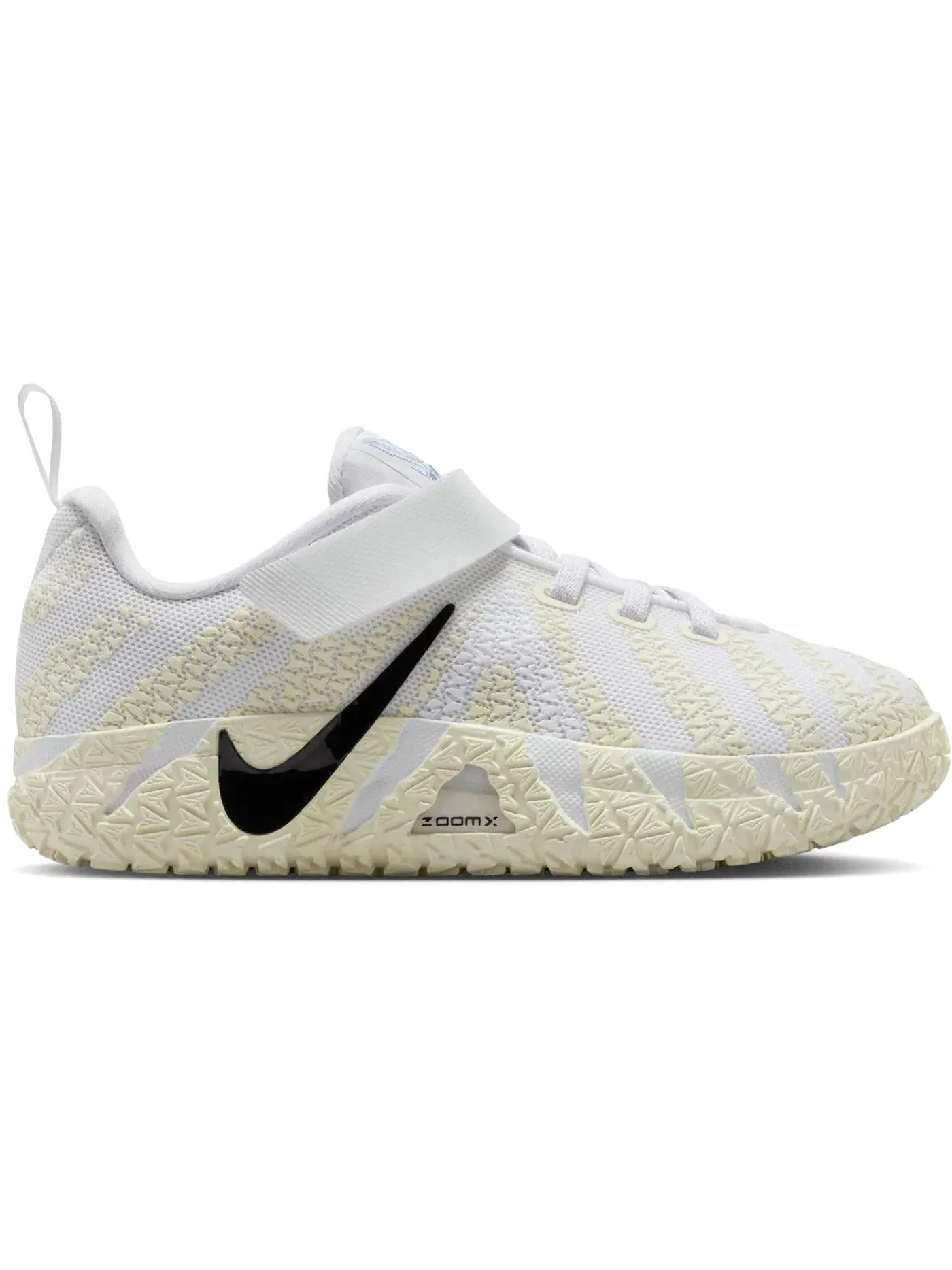 Детские кроссовки для мальчиков с перфорацией Nike Ja 3 Nike — изображение 1 из 1, белый//хаки/черный