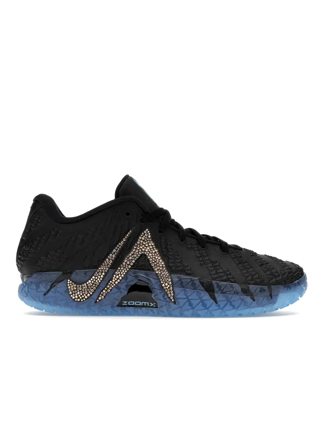 Мужские кроссовки с кристаллами Swarovski Nike Ja 3 — изображение 1 из 4, черный/черный/мульти