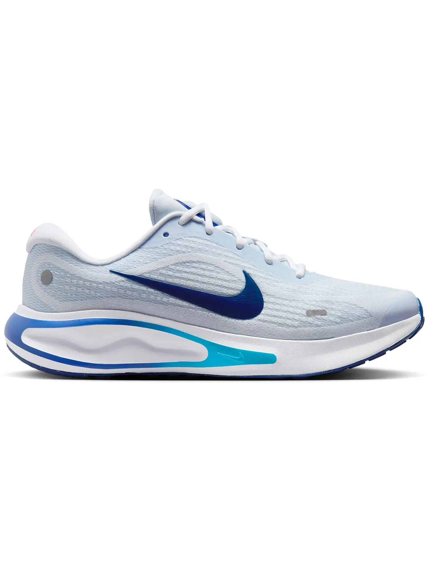 Мужские кроссовки беговые Nike Journey Run — изображение 1 из 1, серый//синий/синий