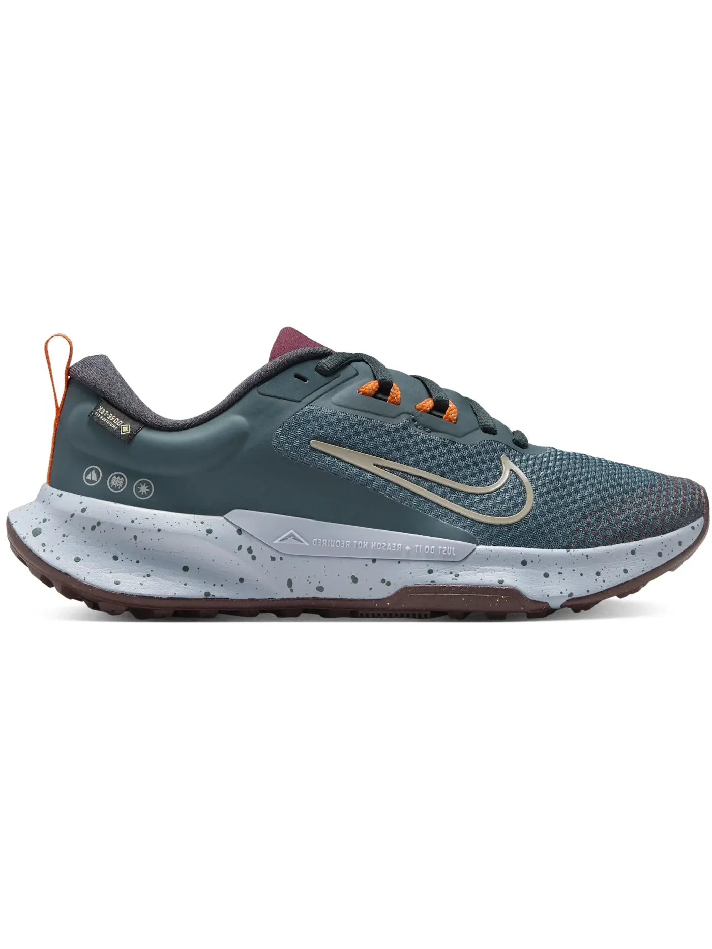 Женские кроссовки для трейла Gore-Tex Nike Juniper Trail 2 — изображение 1 из 1, глубокий//оранжевый/хаки