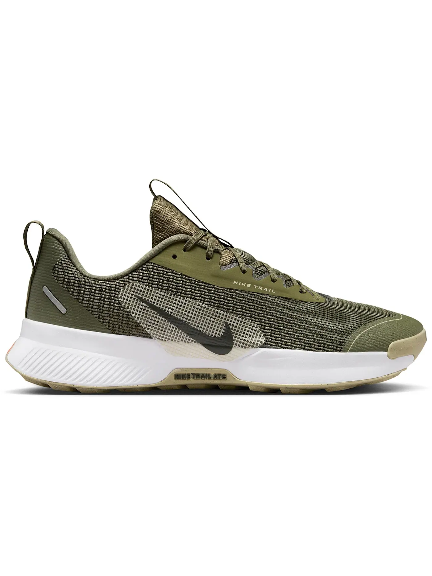 Мужские кроссовки для бега Nike Juniper Trail 3 — изображение 1 из 1, оливковый/хаки/белый