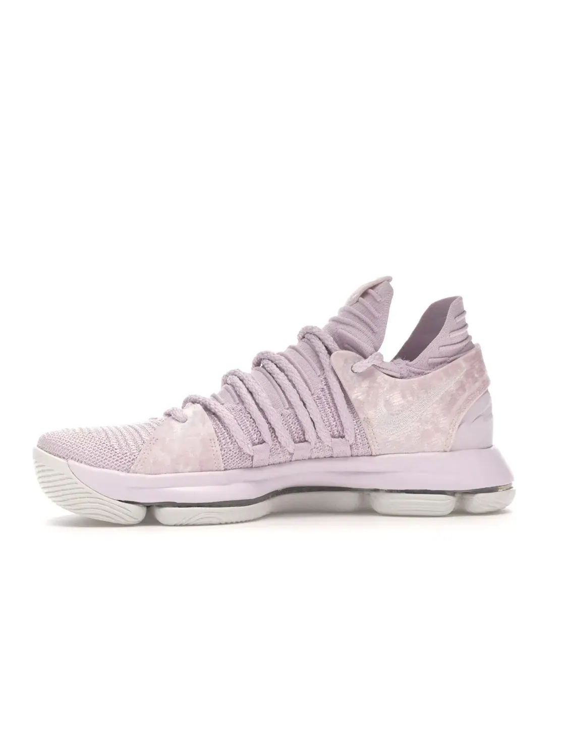 Мужские баскетбольные кроссовки с технологией Zoom Nike KD 10 — изображение 3 из 4, розовый/белый