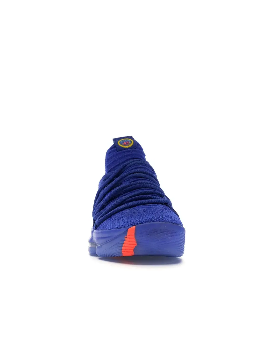 Мужские кроссовки с сетчатым верхом Nike KD 10 — изображение 2 из 4, синий/светлый-черный