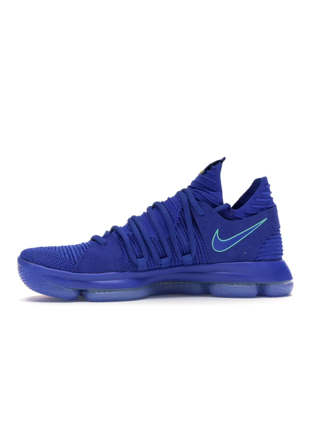 Мужские кроссовки с сетчатым верхом Nike KD 10 — изображение 3 из 4, синий/светлый-черный