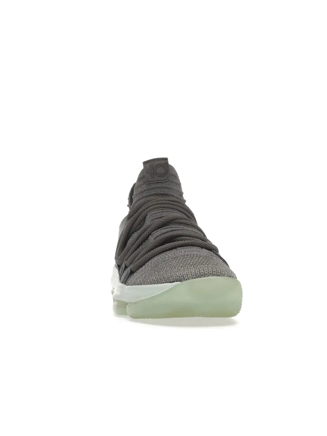 Мужские кроссовки для баскетбола Nike KD 10 — изображение 2 из 4, серый/-белый