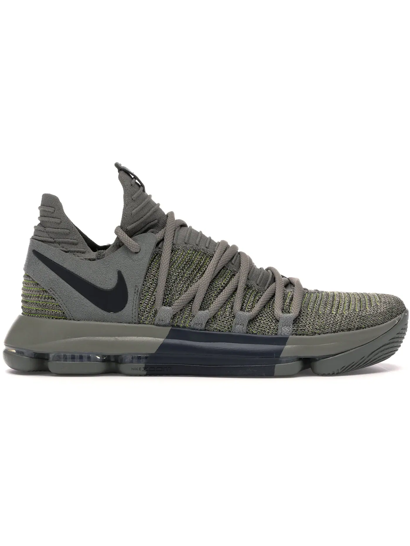 Мужские кроссовки с высоким верхом Nike KD 10 — изображение 1 из 1, антрацит