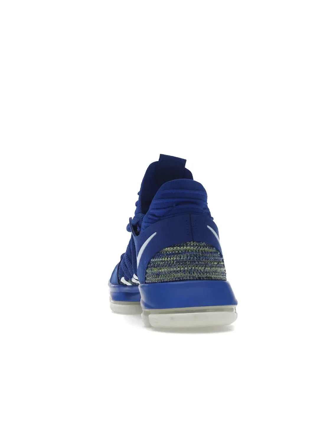 Мужские кроссовки баскетбольные Nike KD 10 — изображение 4 из 4, синий/белый