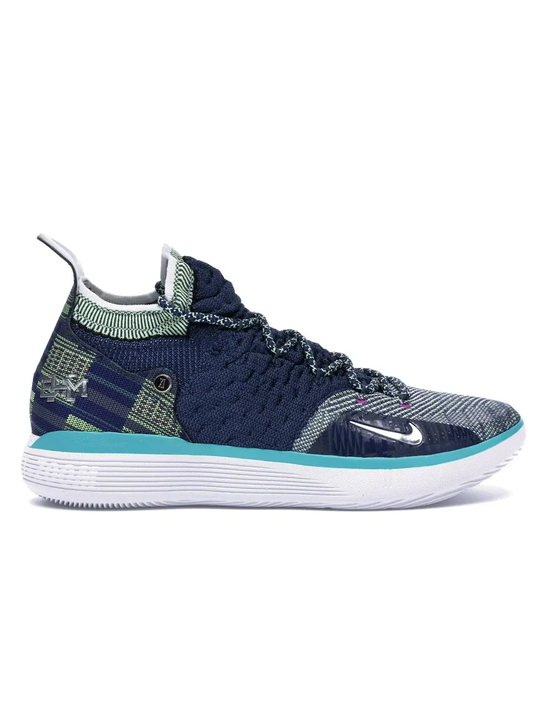 Мужские кроссовки с принтом Nike KD 11 BHM — изображение 1 из 4, синий/черный-синий
