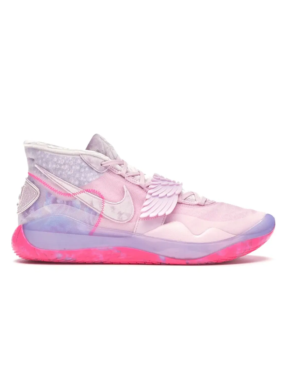 Мужские кроссовки с принтом Nike KD 12 Aunt Pearl — изображение 1 из 4, розовый розовый