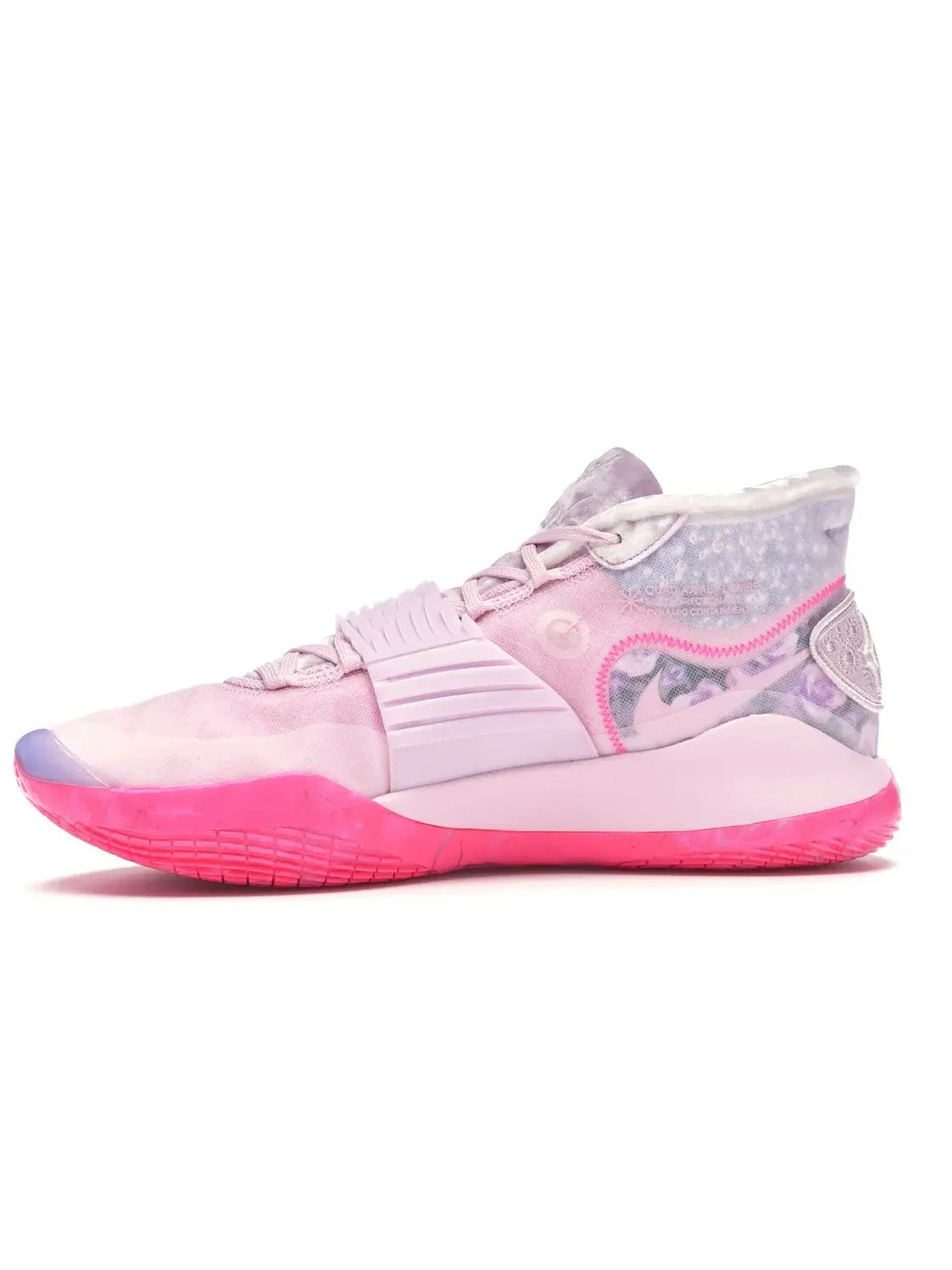 Мужские кроссовки с принтом Nike KD 12 Aunt Pearl — изображение 3 из 4, розовый розовый