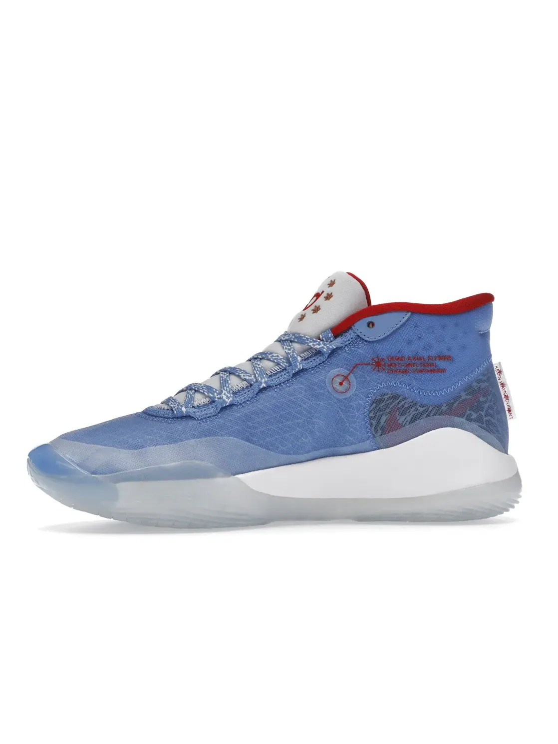 Мужские кроссовки с многослойным сетчатым верхом Nike KD 12 Don C — изображение 3 из 4, мульти