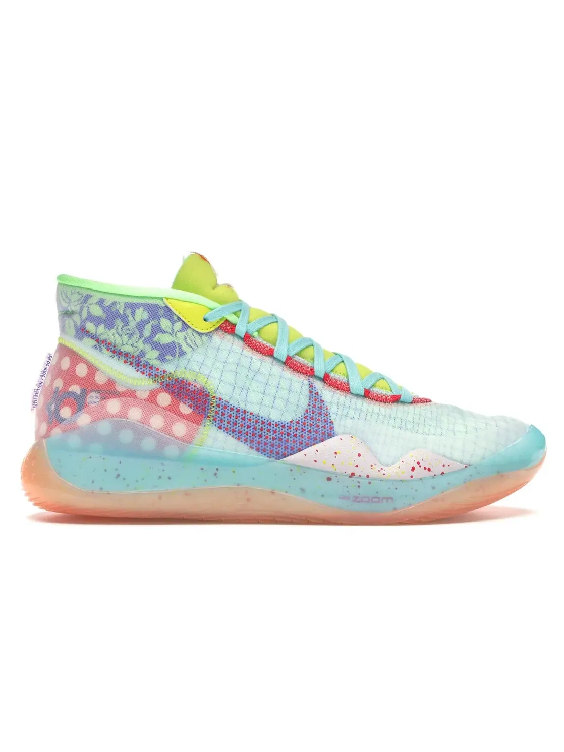 Мужские кроссовки баскетбольные Nike KD 12 NRG — изображение 1 из 4, красный-синий