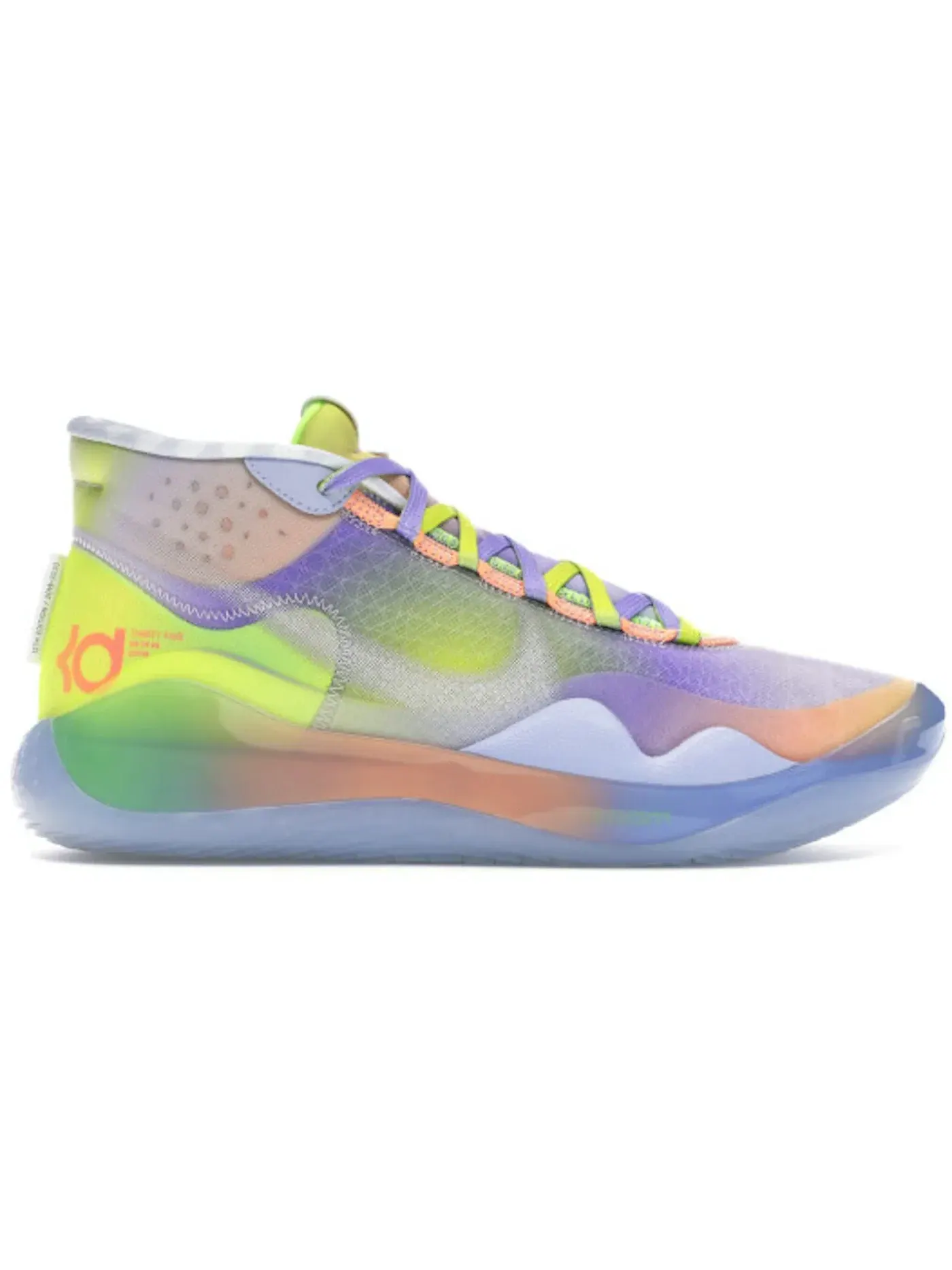 Мужские баскетбольные кроссовки с принтом Nike KD 12 Nike — изображение 1 из 1, мульти-/мульти