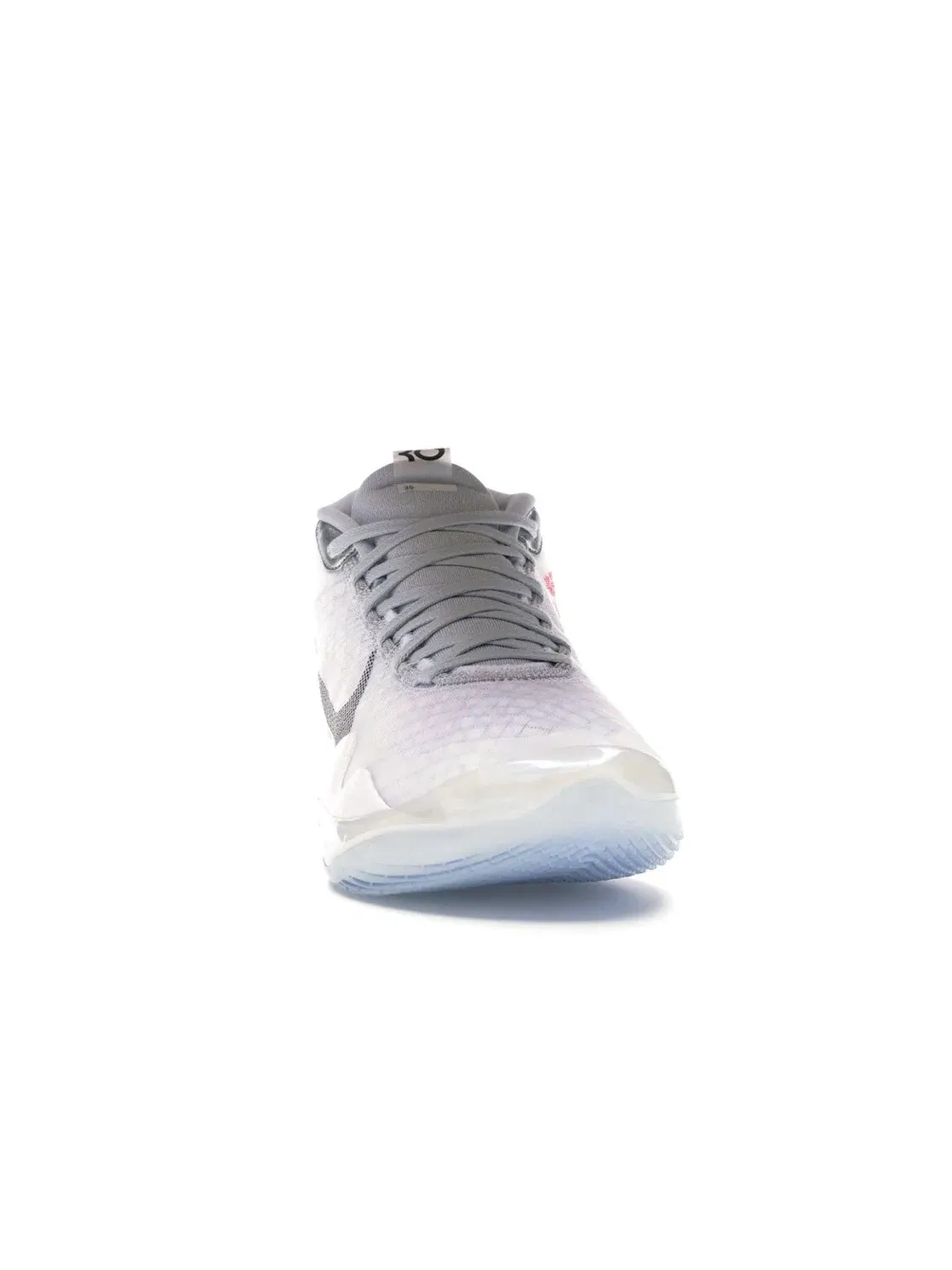 Мужские кроссовки с полной амортизацией Zoom Air Nike KD 12 Nike — изображение 2 из 4, белый/серый-черный