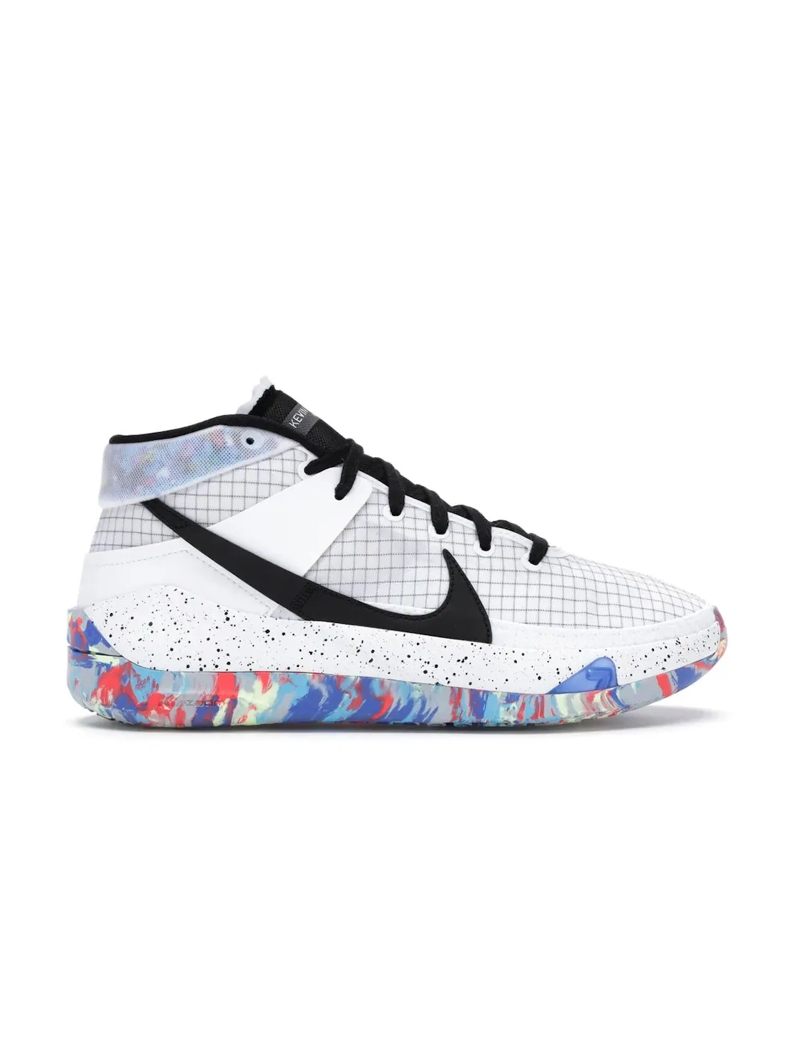 Мужские кроссовки с полнодлинной подушкой Zoom Air Nike KD 13 — изображение 1 из 4, мульти-/синий-серый