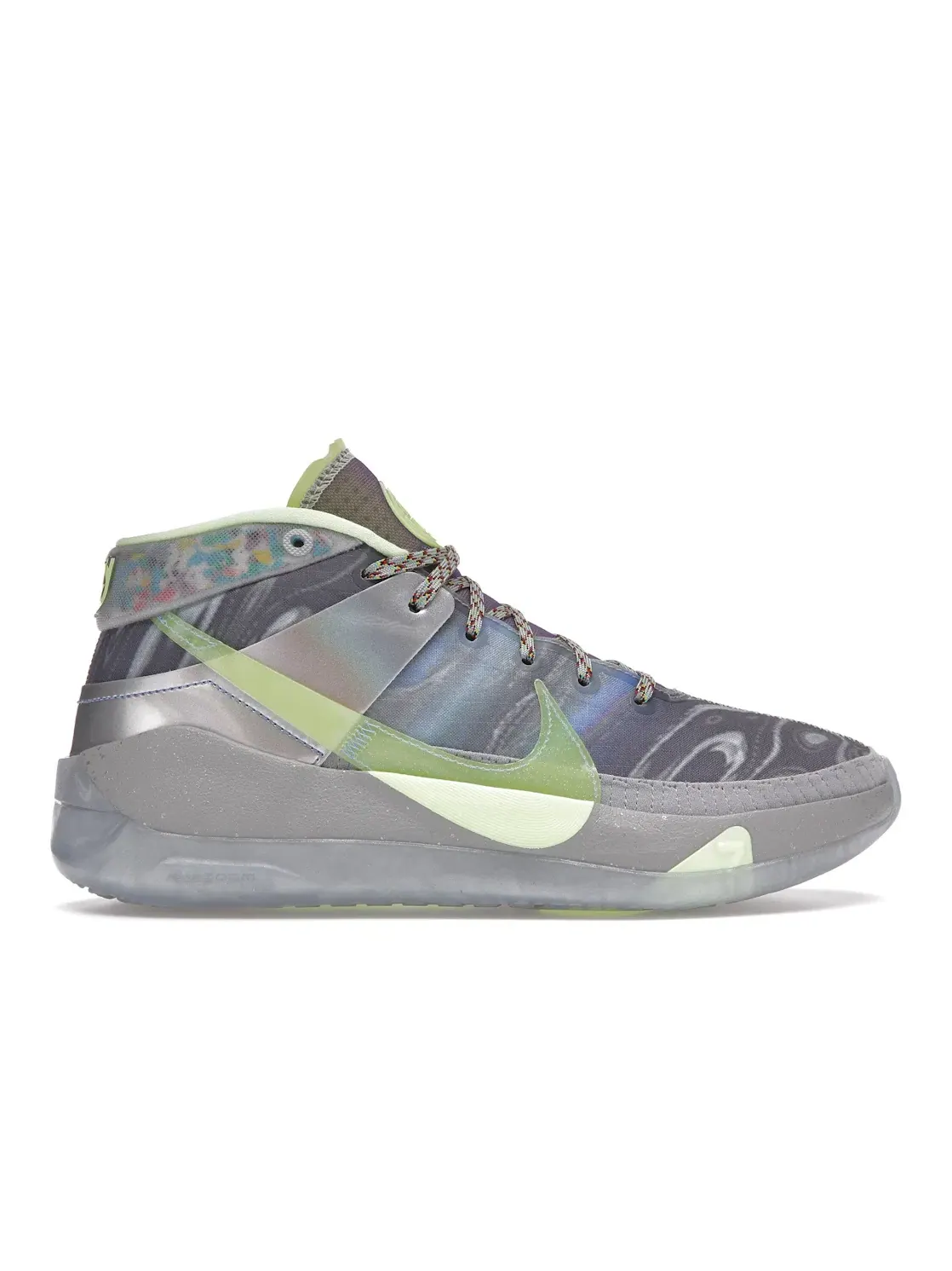 Мужские кроссовки с рециклированной амортизацией Nike KD 13 — изображение 1 из 4, платиновый
