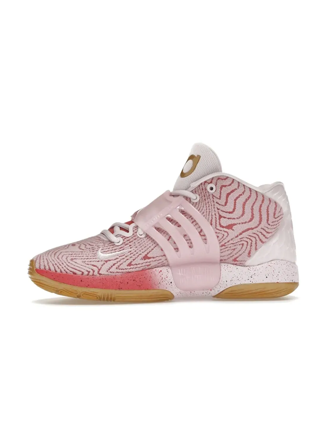 Мужские кроссовки с высокой посадкой Nike KD 14 Aunt Pearl — изображение 3 из 4, розовый/темный розовый