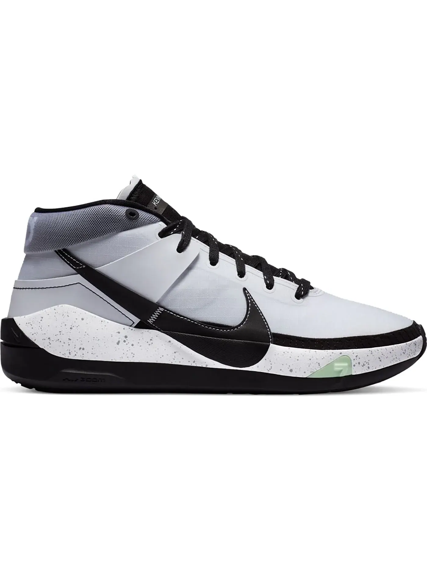 Мужские кроссовки для баскетбола Nike KD 13 — изображение 1 из 1, белый/платиновый-черный