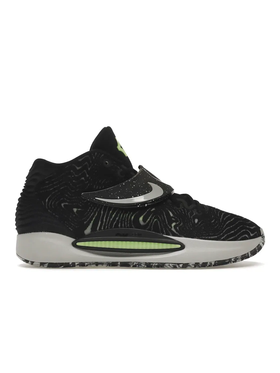 Мужские кроссовки для баскетбола Nike KD 14 — изображение 1 из 4, черный/серый--белый