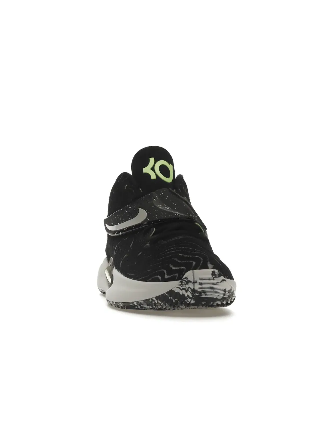 Мужские кроссовки для баскетбола Nike KD 14 — изображение 2 из 4, черный/серый--белый
