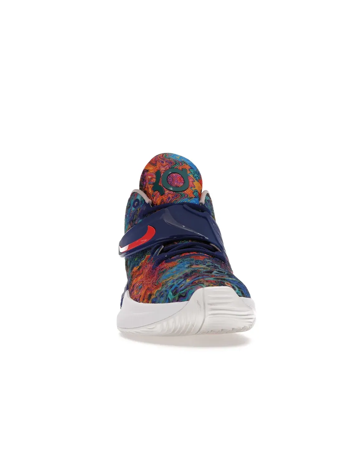 Мужские кроссовки с принтом Nike KD 14 Psychedelic Nike — изображение 2 из 4, глубокий синий/бледный
