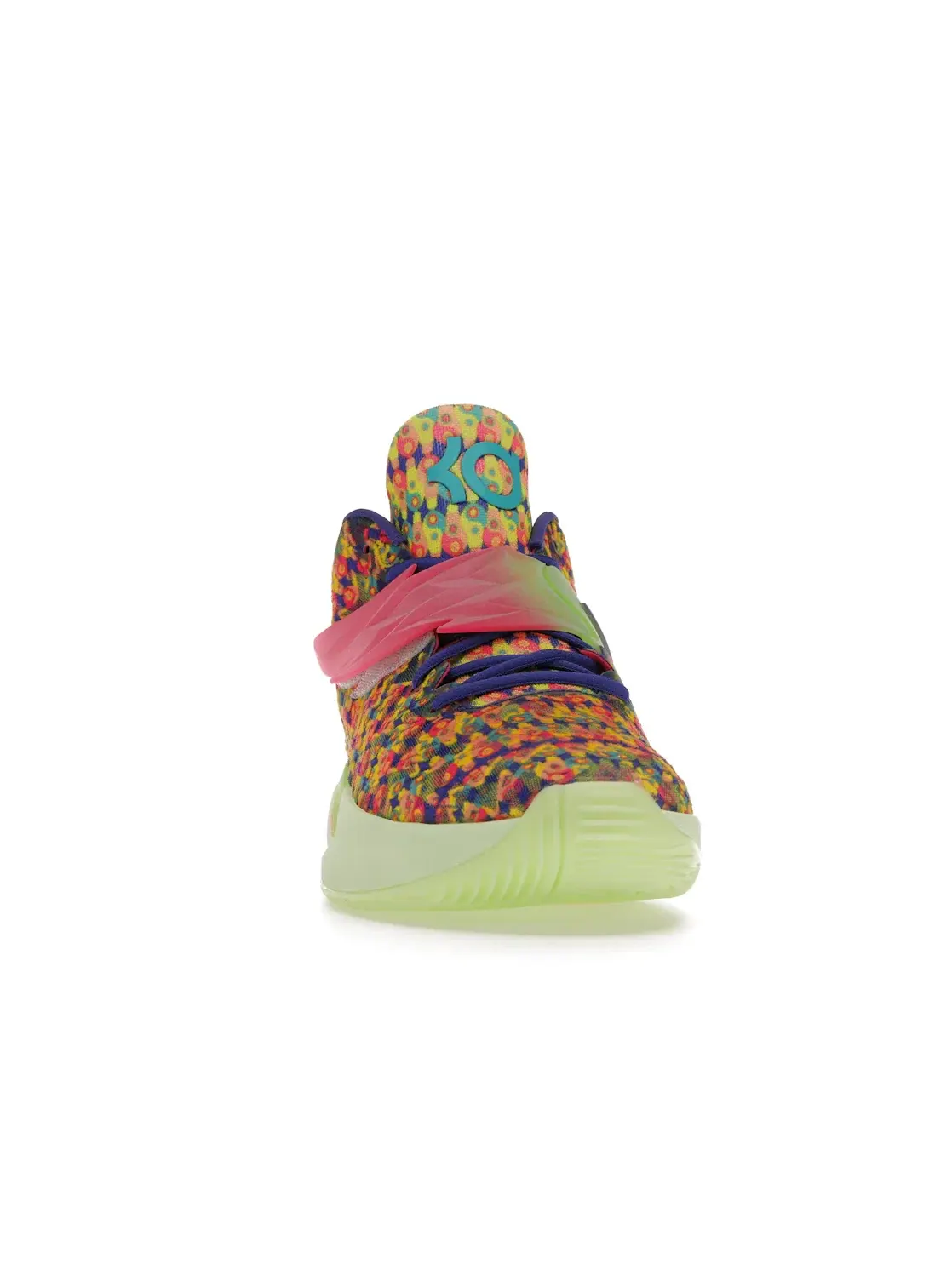 Мужские кроссовки для баскетбола Nike KD 14 Ron English 1 — изображение 2 из 4, розовый-синий