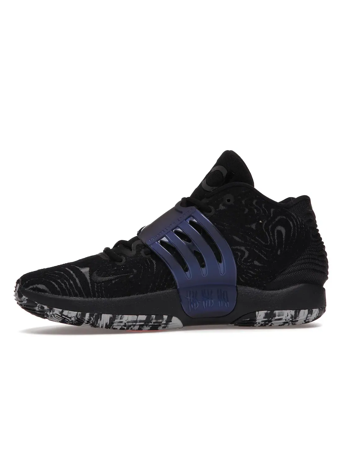 Мужские кроссовки баскетбольные Nike KD 14 — изображение 3 из 4, черный//черный