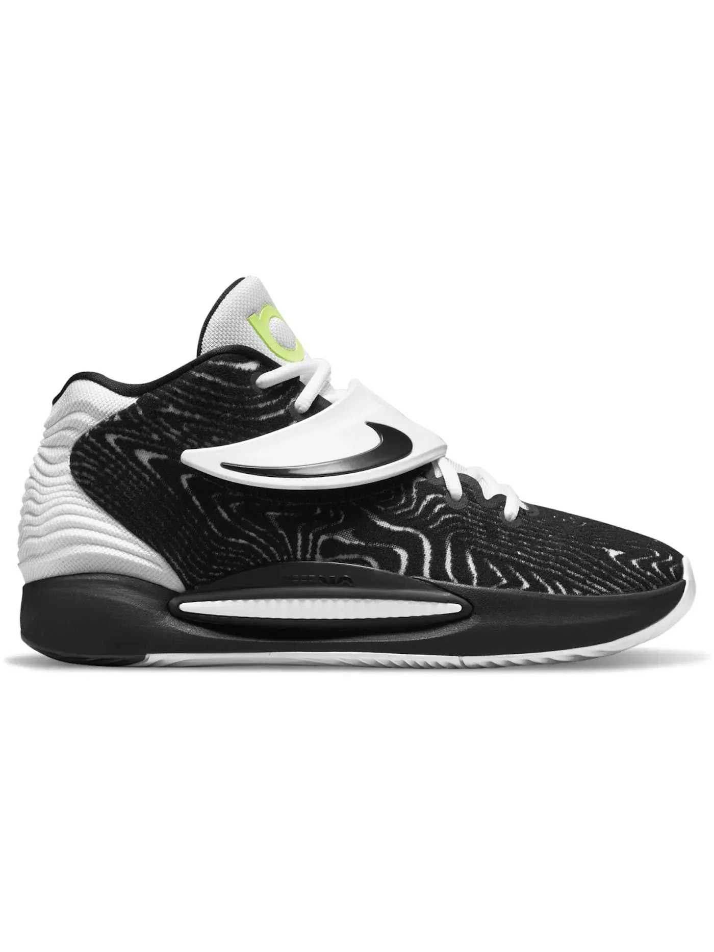 Мужские кроссовки с поддержкой Nike KD 14 TB — изображение 1 из 1, черный/белый