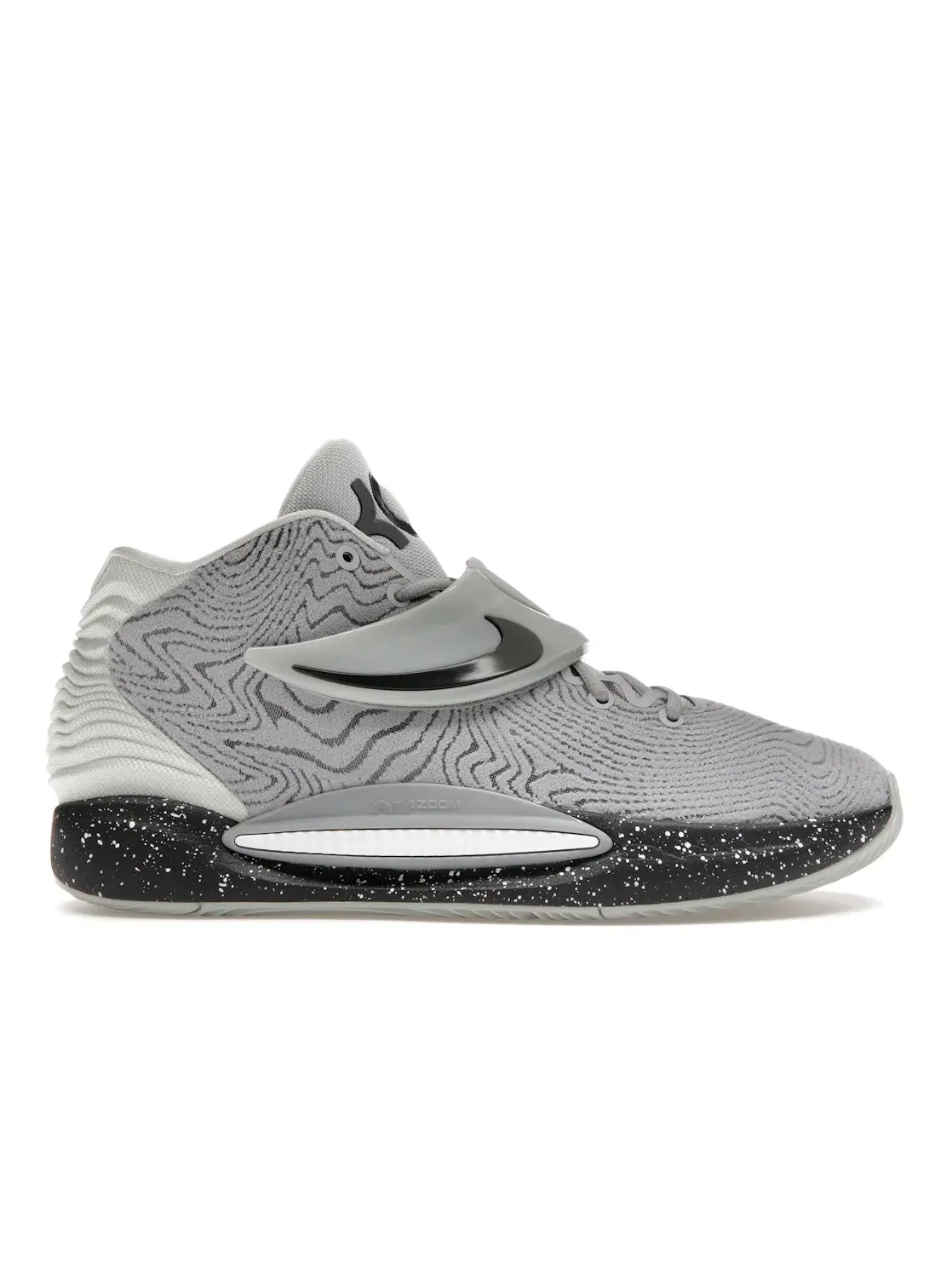 Мужские кроссовки для баскетбола с амортизацией Nike KD 14 TB — изображение 1 из 4, серый/темный серый