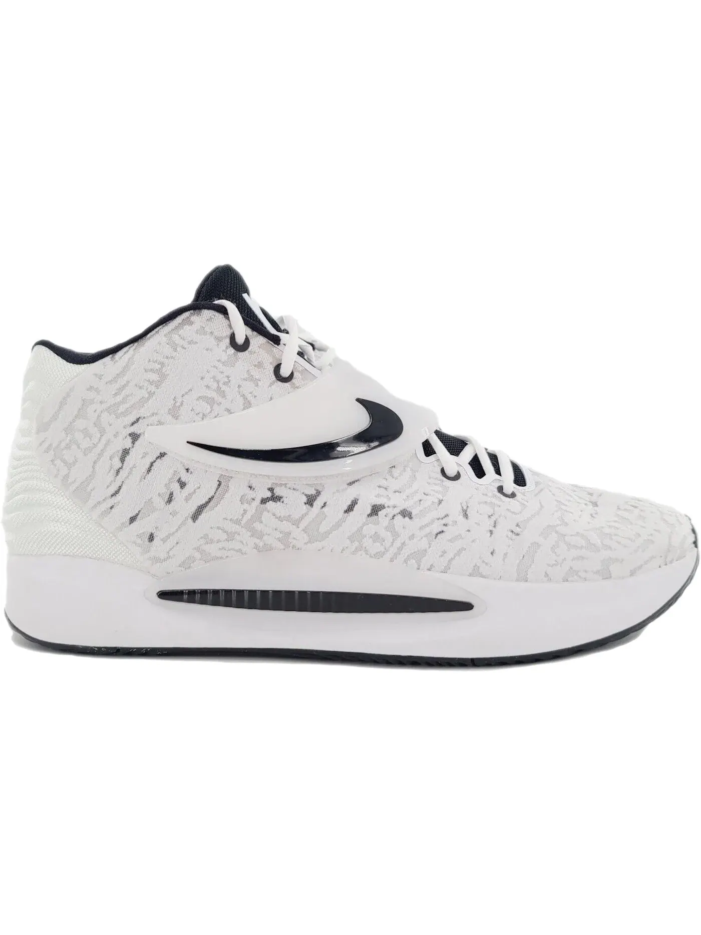 Мужские кроссовки для баскетбола Nike KD 14 TB — изображение 1 из 1, белый/черный-белый