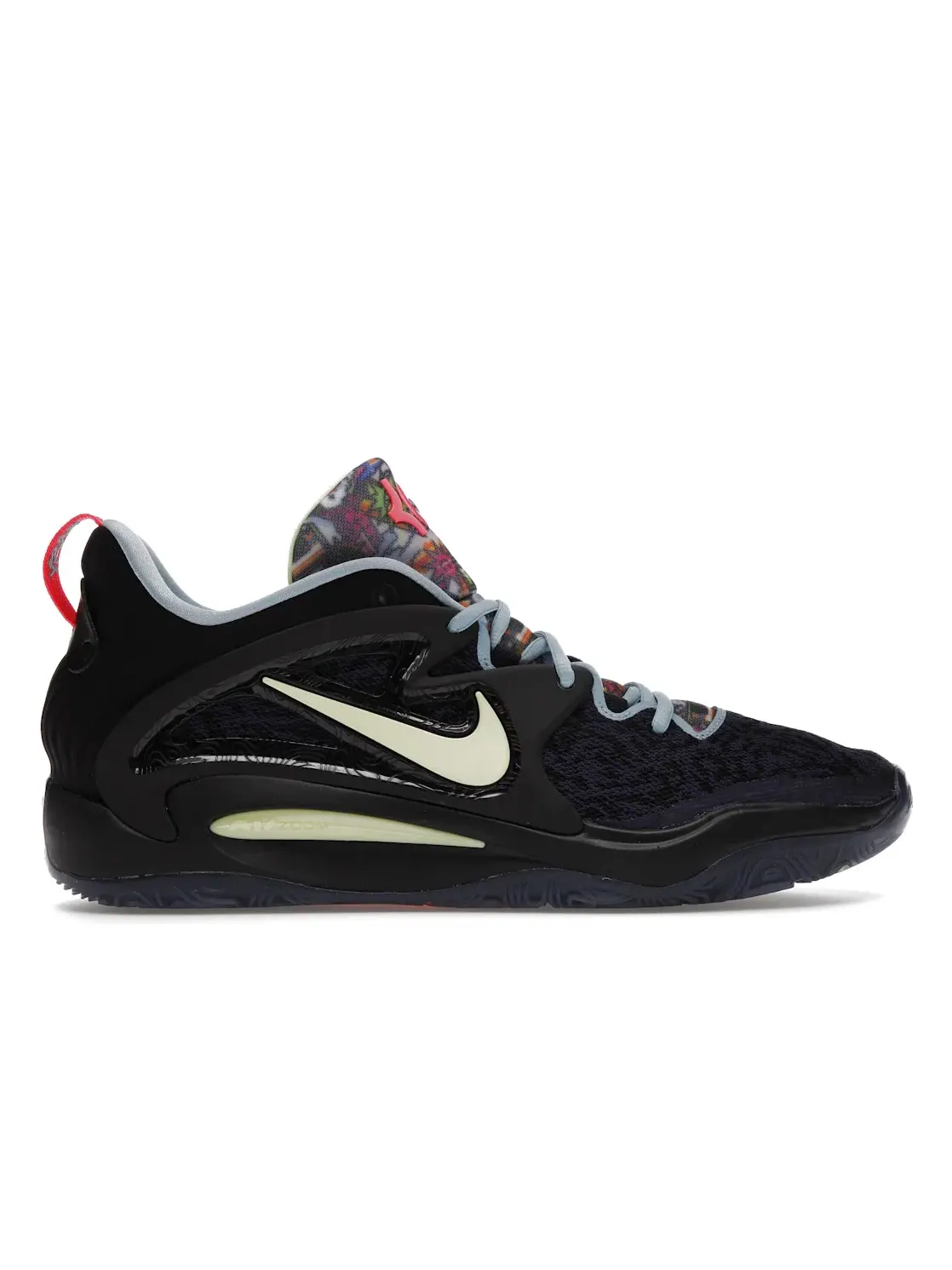 Мужские кроссовки для баскетбола с технологией Zoom Air Nike KD 15 — изображение 1 из 4, черный/синий