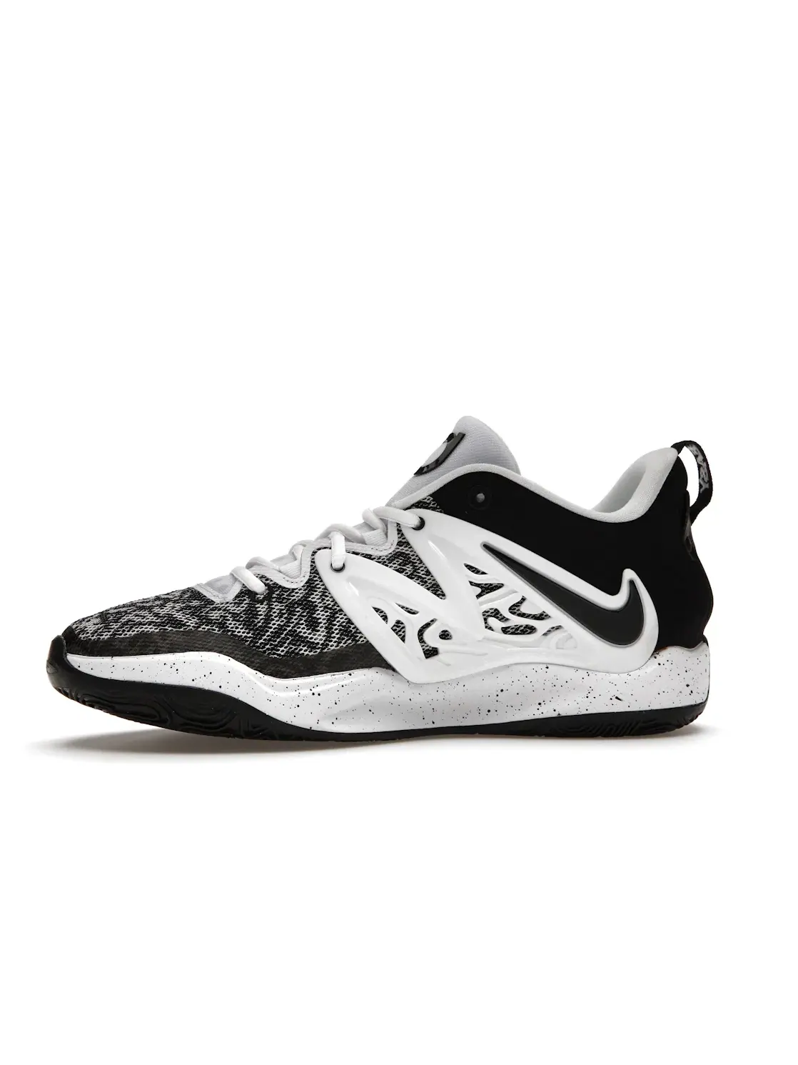 Мужские баскетбольные кроссовки с системой поддержки Nike KD 15 TB Nike — изображение 3 из 4, белый/белый/черный
